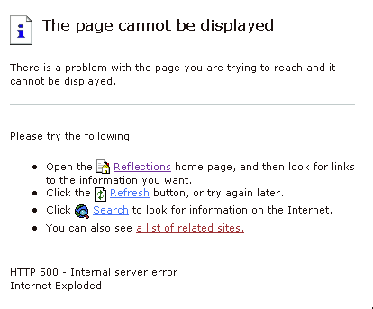 this is a real error